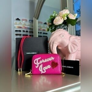 Dolce & Gabbana “Forever Love” Compact Wallet